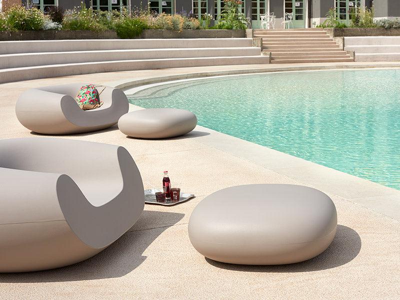 Chubby Low Pouf-Slide Design-Contract Furniture Store