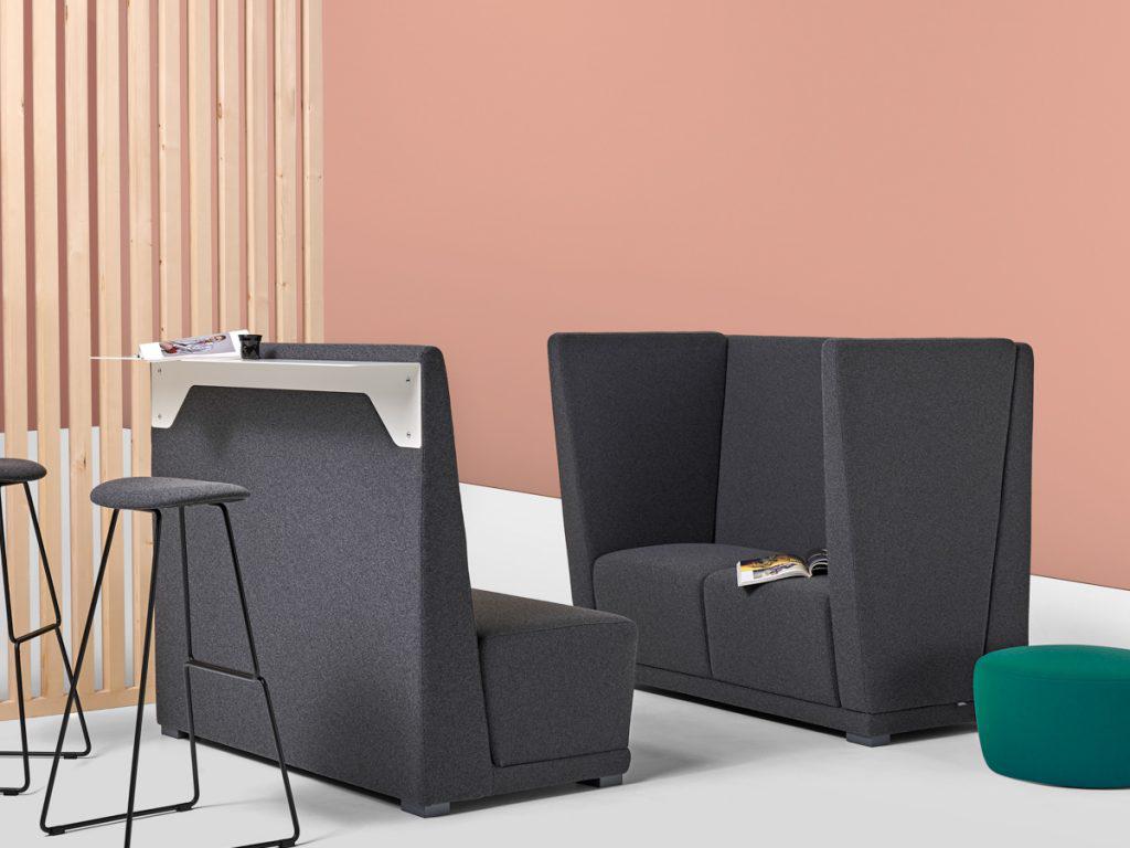Circuit 2S High Back Modular Sofa Unit