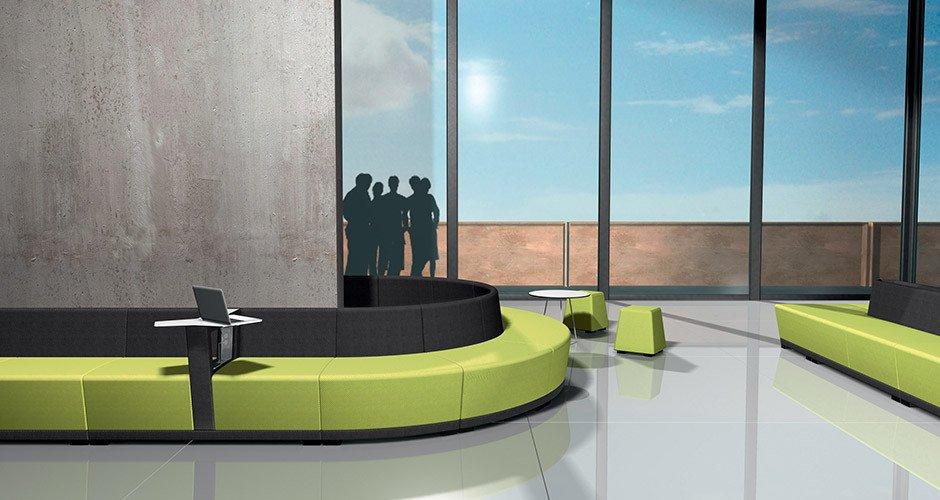 Circuit 2S High Back Modular Sofa Unit
