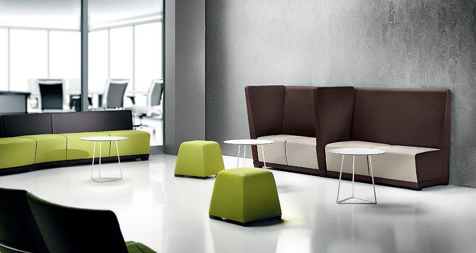 Circuit 2S High Back Modular Sofa Unit-Diemme-Contract Furniture Store