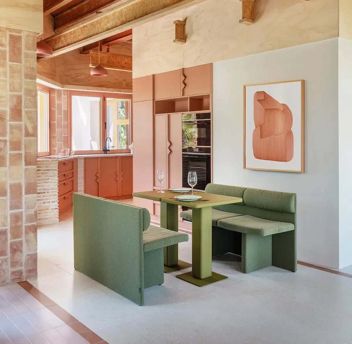 Cita Dining Bench-Contract Furniture Store for hospitality, leisure & commercial projects