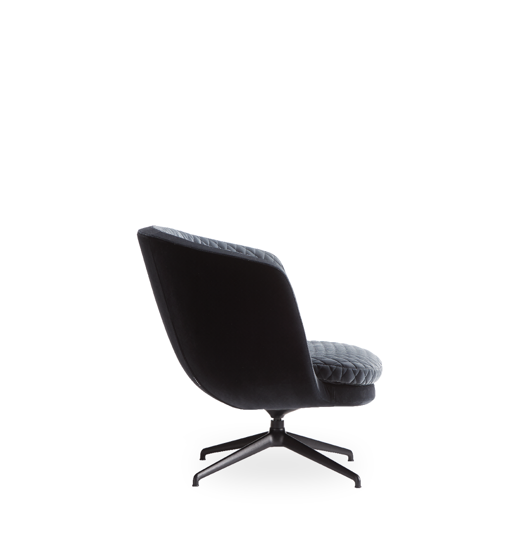 Cleo Metal Lounge Chair-Rossin-Contract Furniture Store