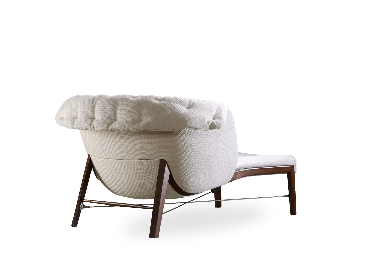 Cleo Wood Chaise Longue