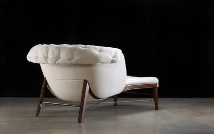 Cleo Wood Chaise Longue