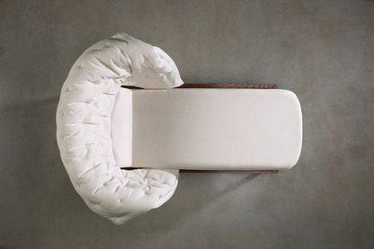 Cleo Wood Chaise Longue