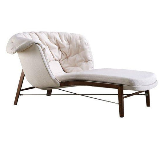 Cleo Wood Chaise Longue