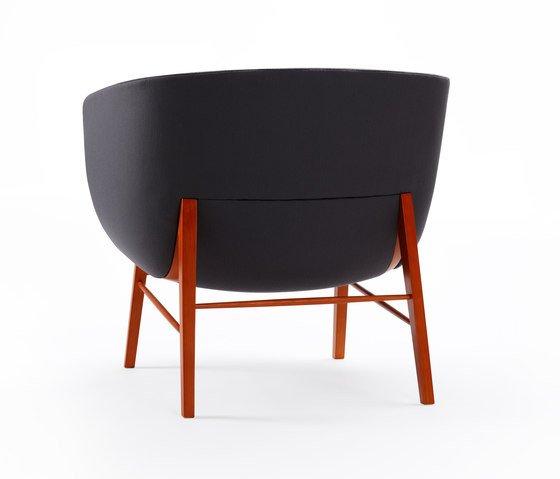 Cleo Wood Lounge Chair