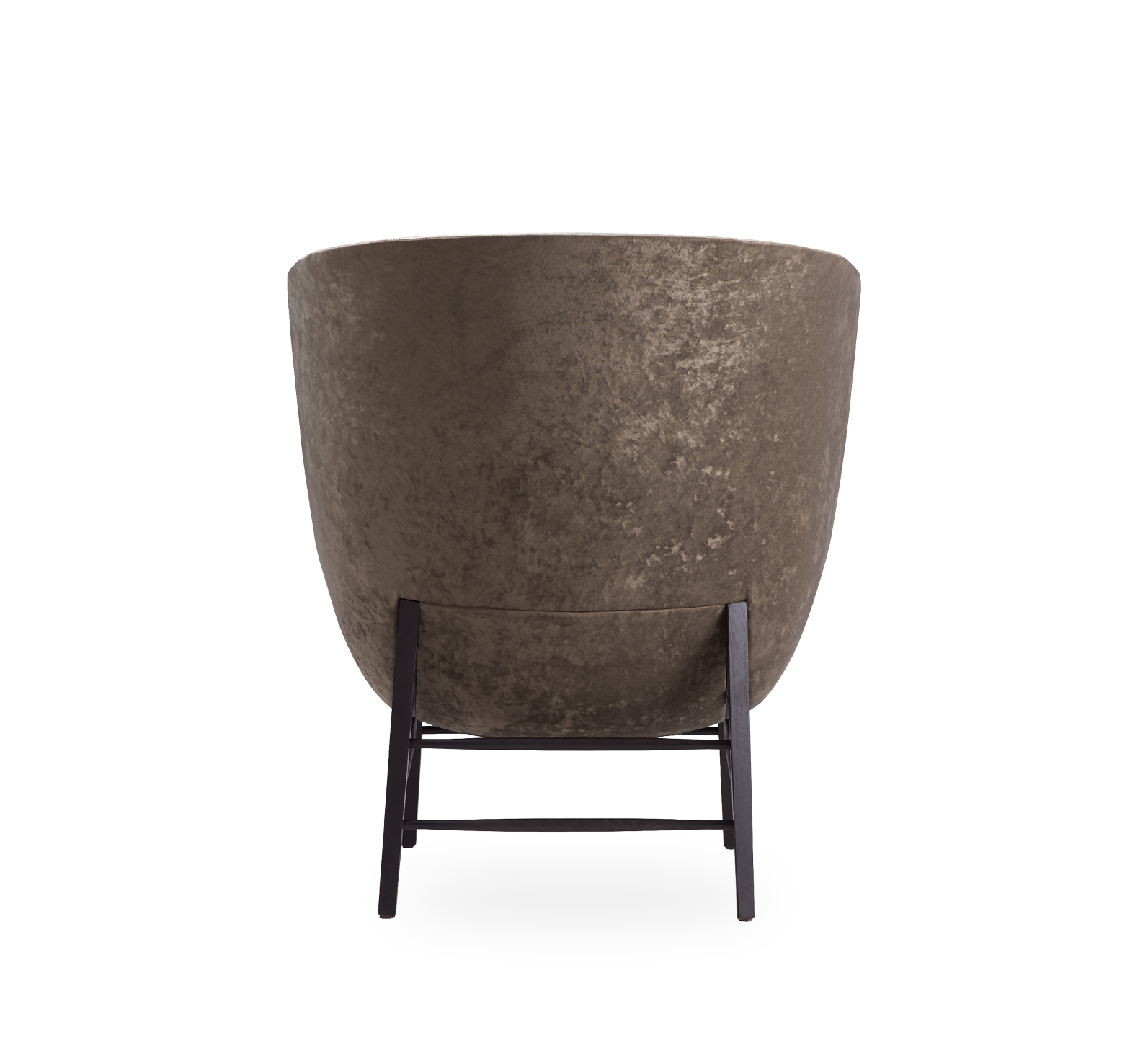 Cleo Wood Wing Lounge Chair