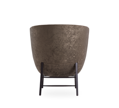Cleo Wood Wing Lounge Chair