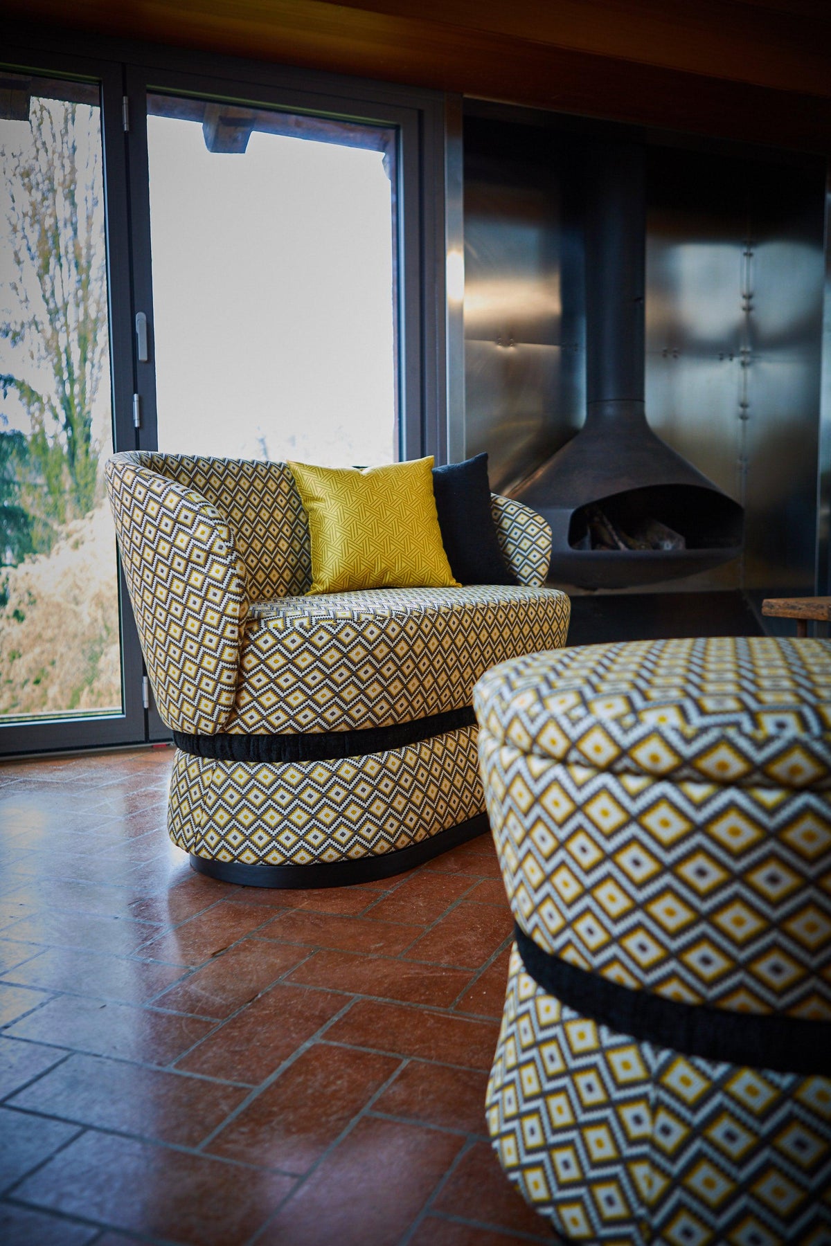 Clepsydra Pouf1 Ring-Accento-Contract Furniture Store