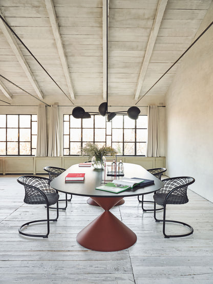 Clessidra Double Dining Table-Contract Furniture Store for hospitality, leisure & commercial projects