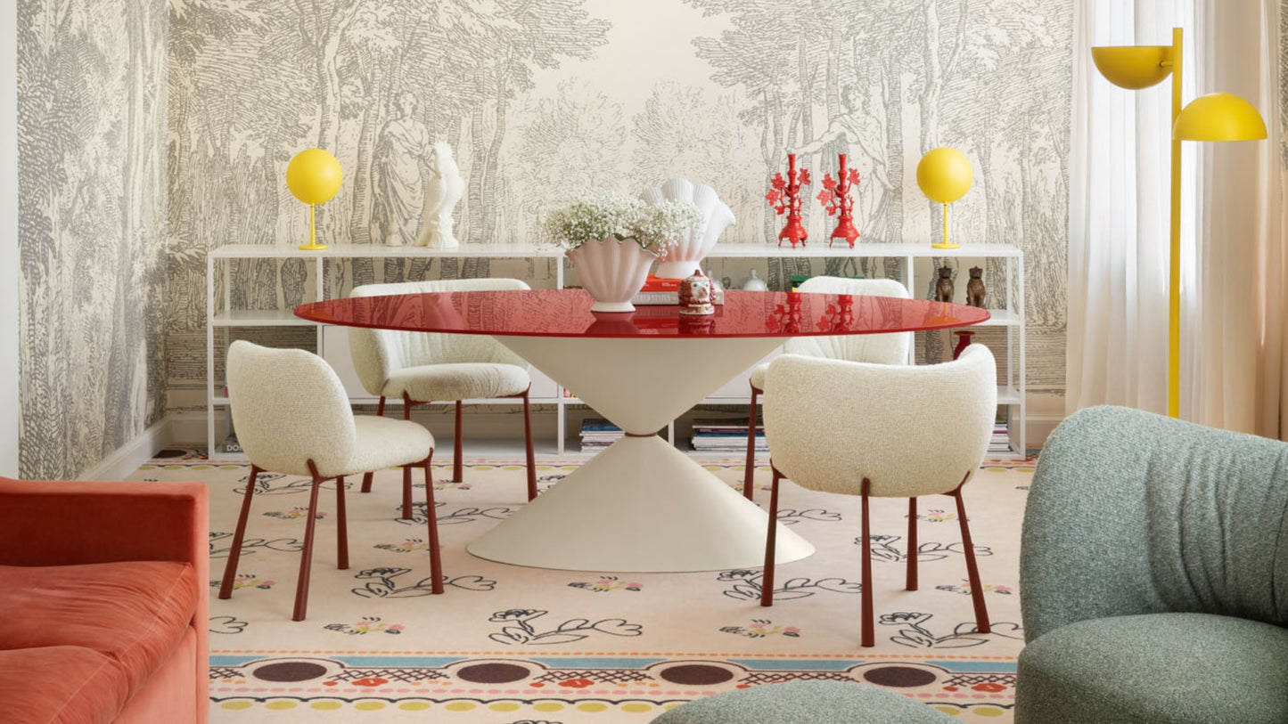 Clessidra Elliptique Dining Table-Contract Furniture Store for hospitality, leisure & commercial projects