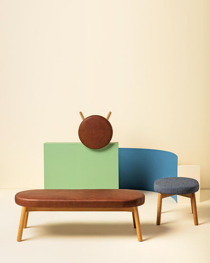 Coco 3.16.B Low Stool-Contract Furniture Store for hospitality, leisure & commercial projects