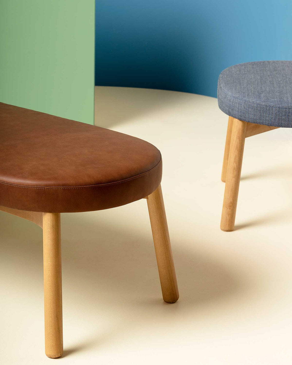 Coco Low Stool-Cantarutti-Contract Furniture Store