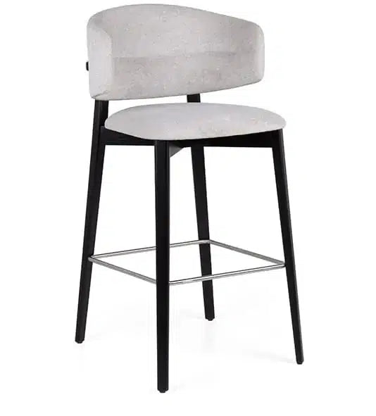 Coffee Wicker High Stool-Fenabel-Contract Furniture Store