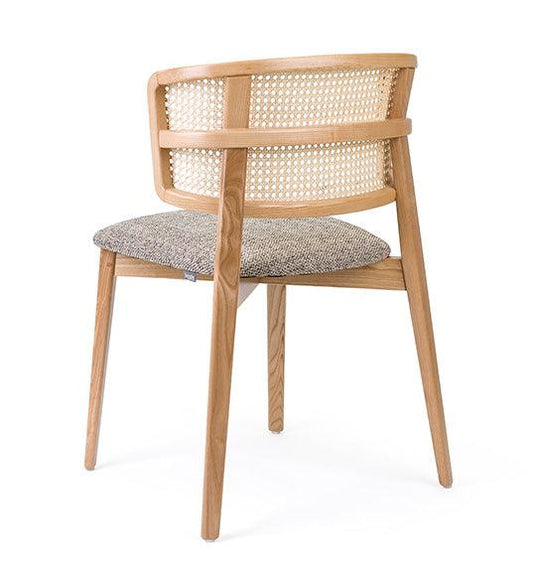 Coffee Wicker Side Chair-Contract Furniture Store for hospitality, leisure & commercial projects
