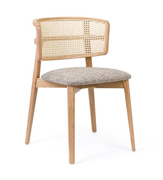 Coffee Wicker Side Chair-Contract Furniture Store for hospitality, leisure & commercial projects