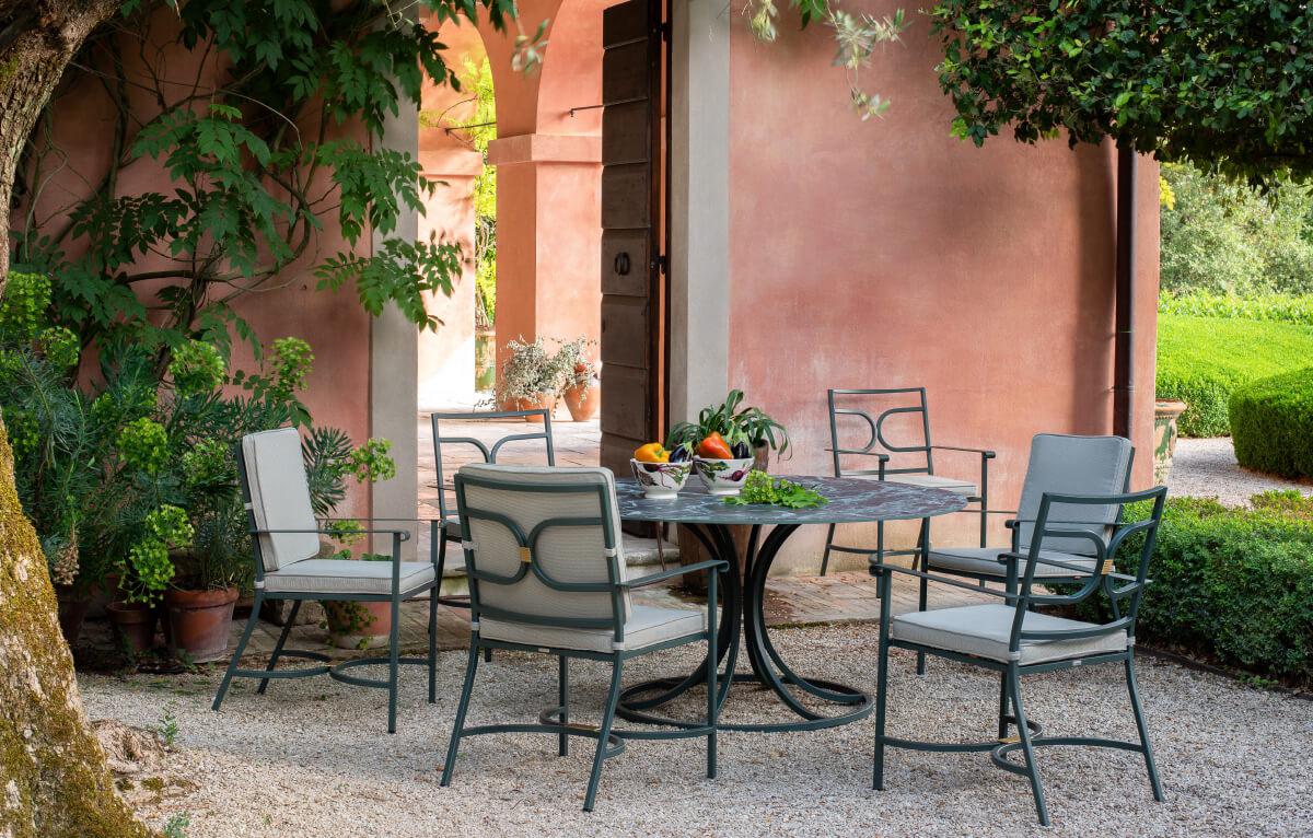 Collier Ceramic Dining Table