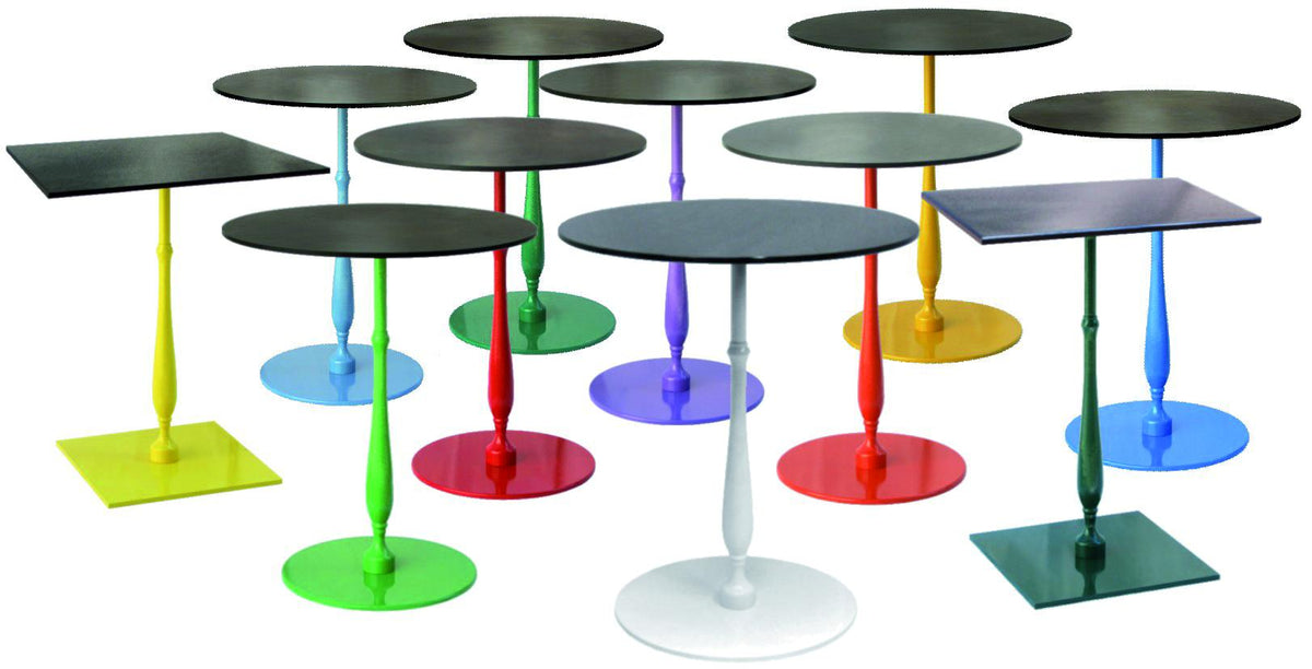Color Lib Small Round Dining Base-Vela-Contract Furniture Store