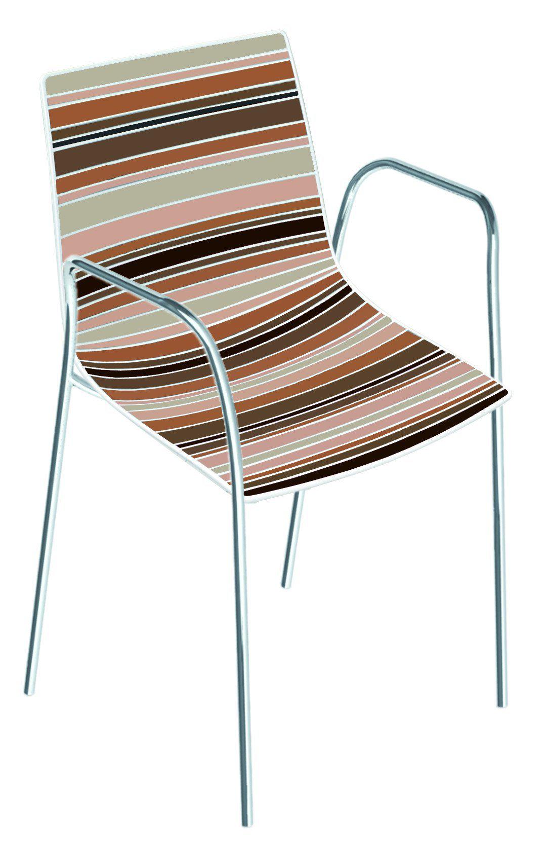Colorfive Armchair c/w Metal Legs-Gaber-Contract Furniture Store