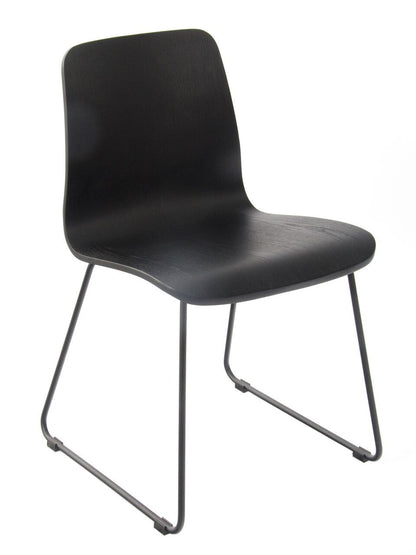 Copenhagen Sled Side Chair-Contract Furniture Store for hospitality, leisure & commercial projects