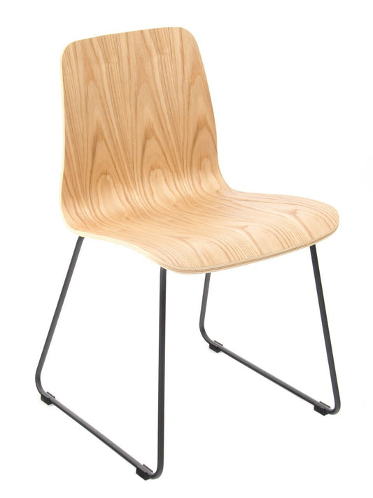 Copenhagen Sled Side Chair-Contract Furniture Store for hospitality, leisure & commercial projects