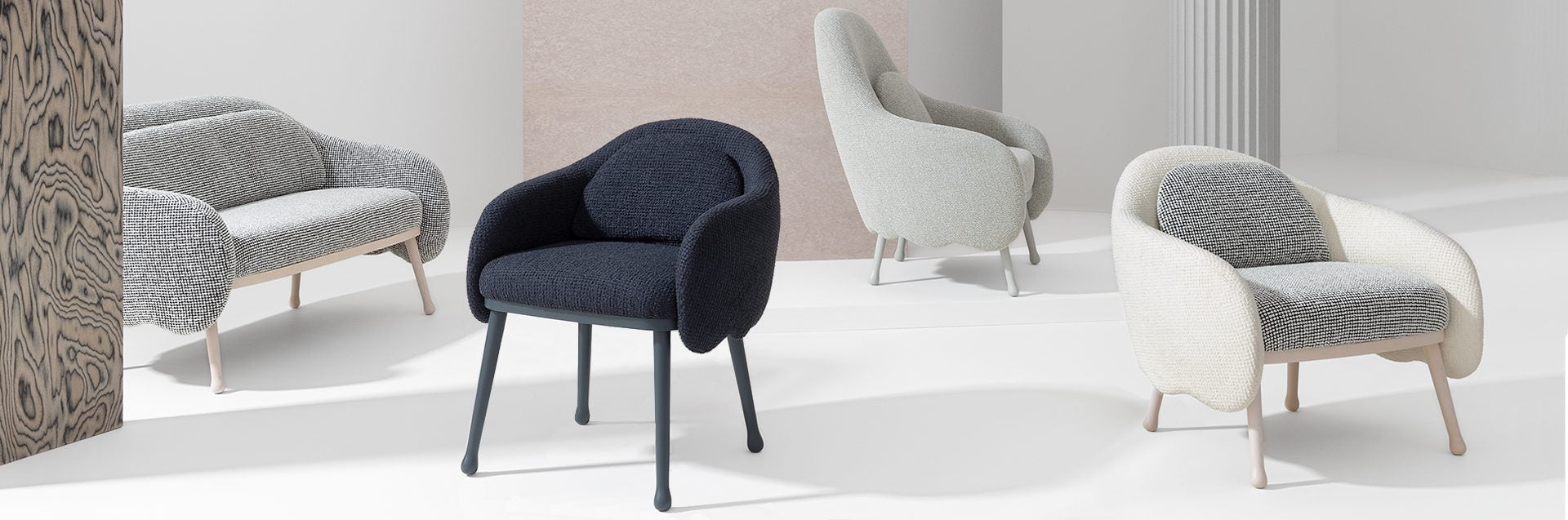 Corolla 271 Lounge Chair-Contract Furniture Store for hospitality, leisure & commercial projects