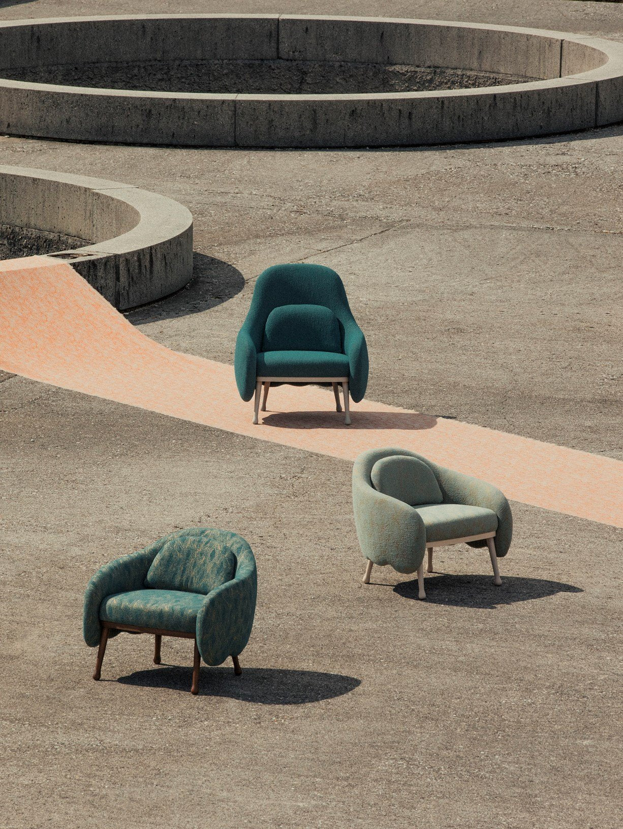 Corolla 271 Lounge Chair-Contract Furniture Store for hospitality, leisure & commercial projects