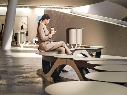 Calice Litter Bin-Contract Furniture Store for hospitality, leisure & commercial projects