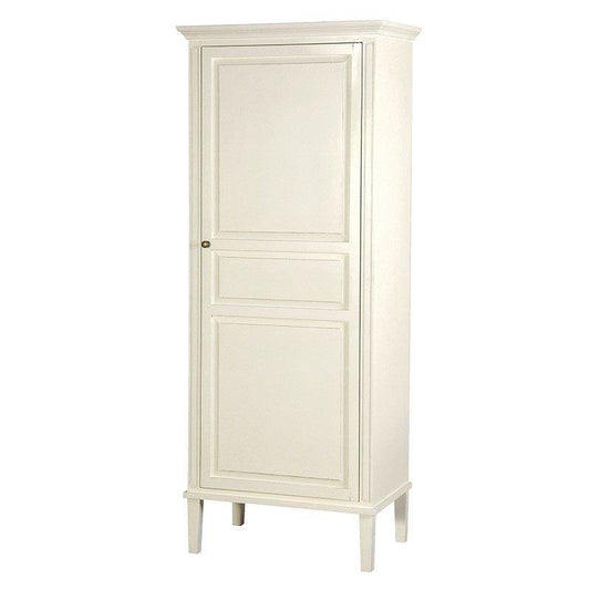 Cream Fayence Single Wardrobe