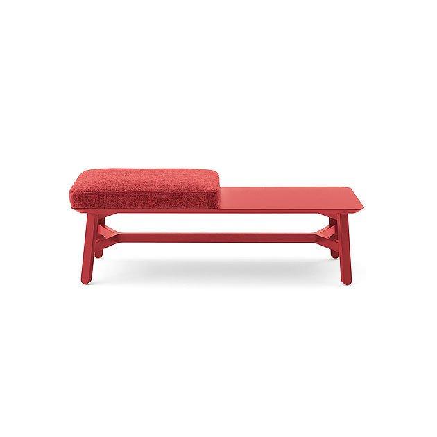 Croissant 593-Cushion Bench-Billiani-Contract Furniture Store