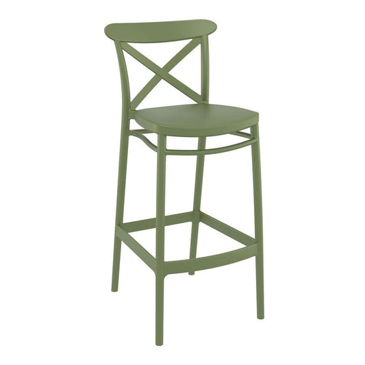 Cross High Stool-Contract Furniture Store for hospitality, leisure & commercial projects