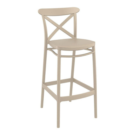 Cross High Stool-Contract Furniture Store for hospitality, leisure & commercial projects