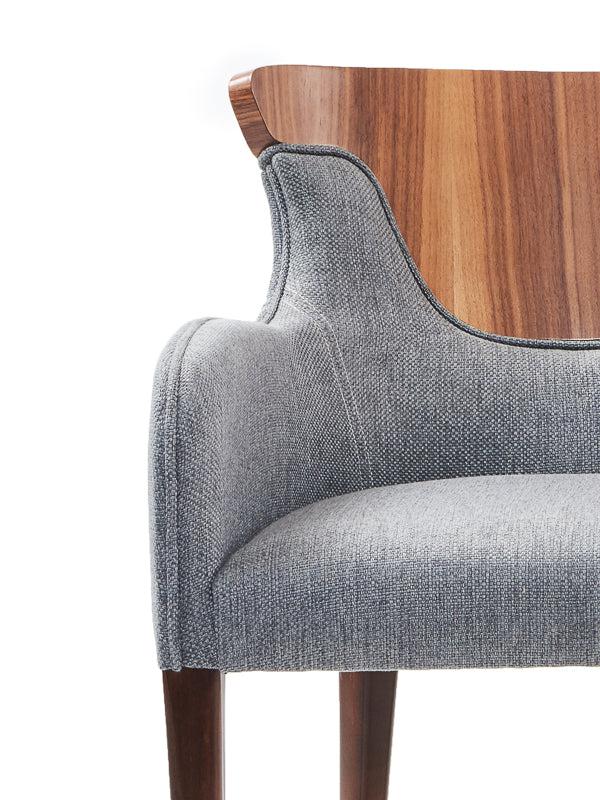 Cross Wood Armchair-X8-Contract Furniture Store