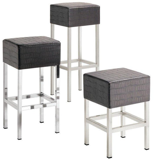 Cube 1403 Low Stool-Contract Furniture Store for hospitality, leisure & commercial projects