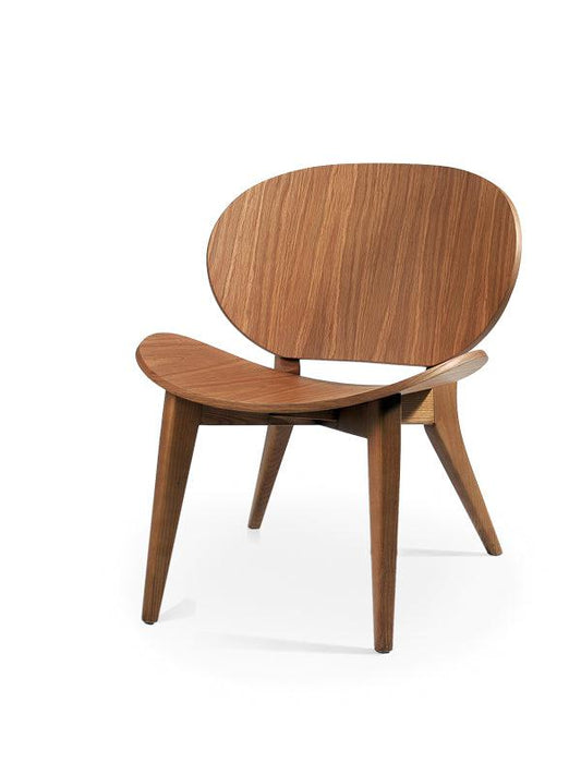 Curve Wood Lounge Chair