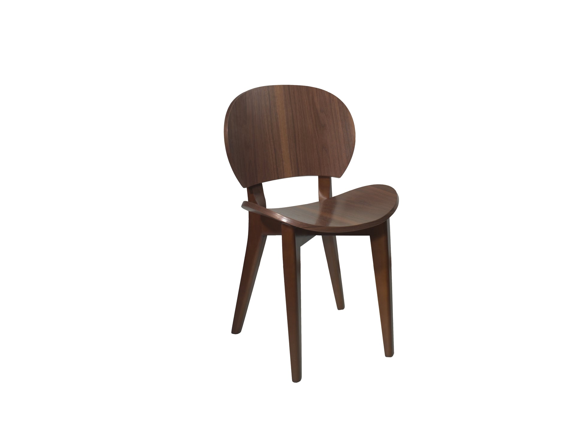 Curve Wood Side Chair