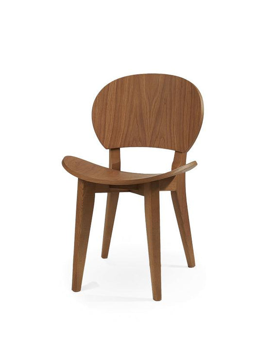 Curve Wood Side Chair-Contract Furniture Store for hospitality, leisure & commercial projects