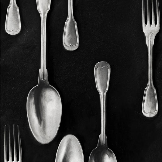 Cutlery Silver Wallpaper