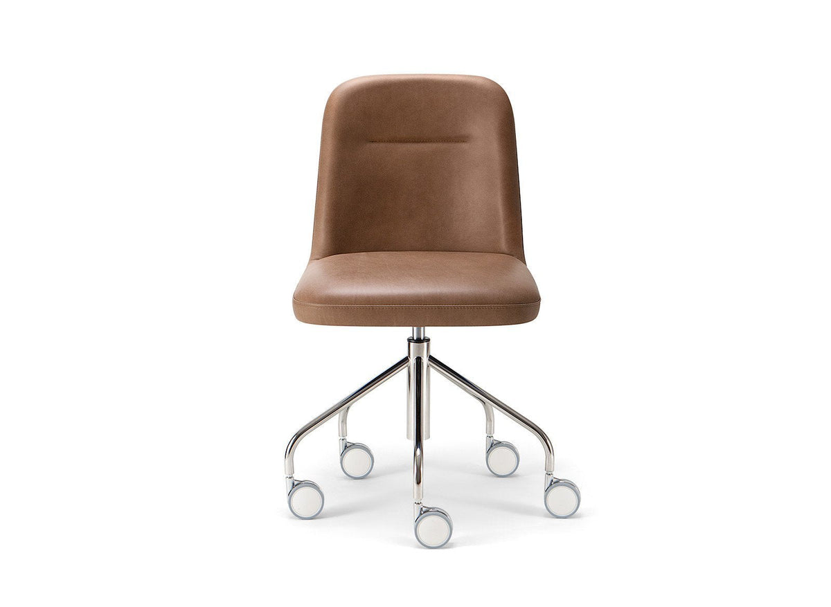Da Vinci 01 Side Chair c/w Wheels 2-Torre-Contract Furniture Store