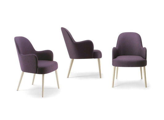 Da Vinci 04 Base 100 Armchair-Contract Furniture Store for hospitality, leisure & commercial projects