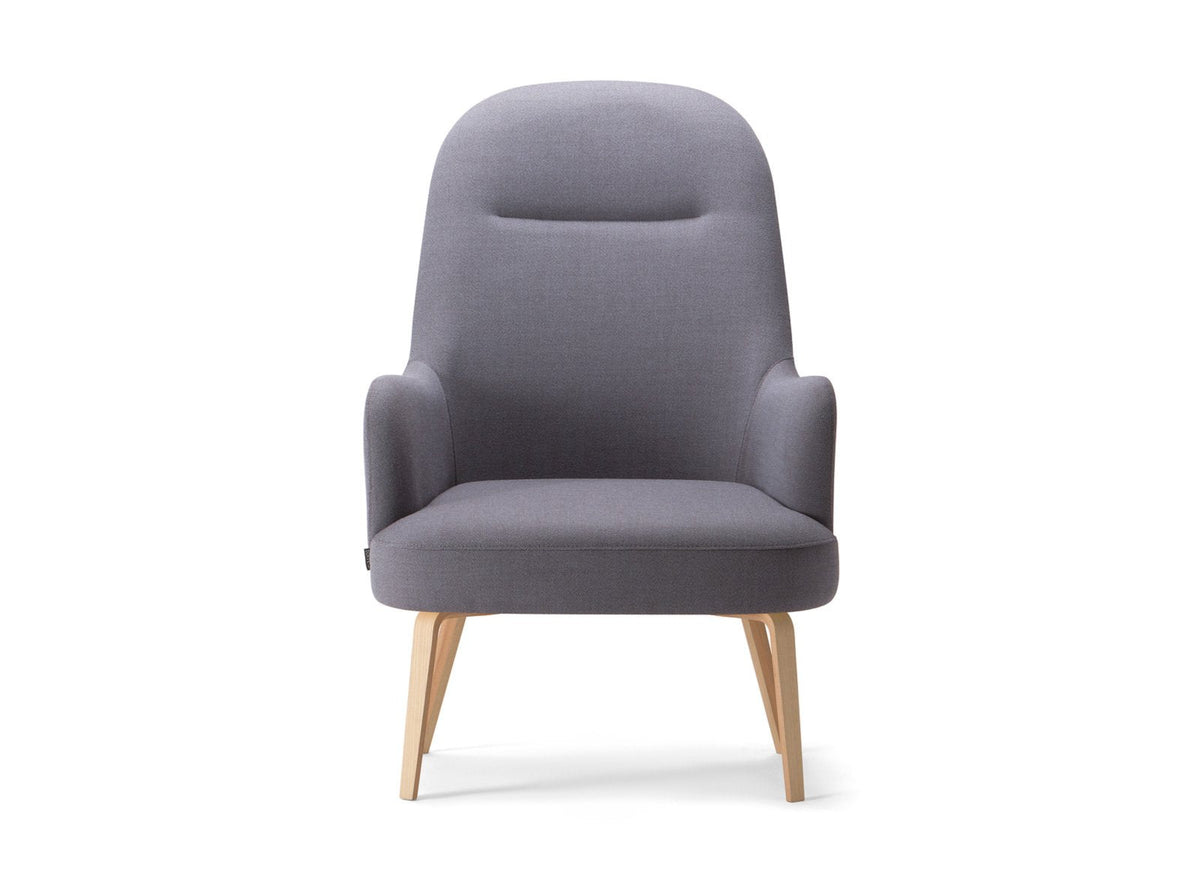 Da Vinci 05 High Back Lounge Chair c/w Wood Legs 2-Torre-Contract Furniture Store