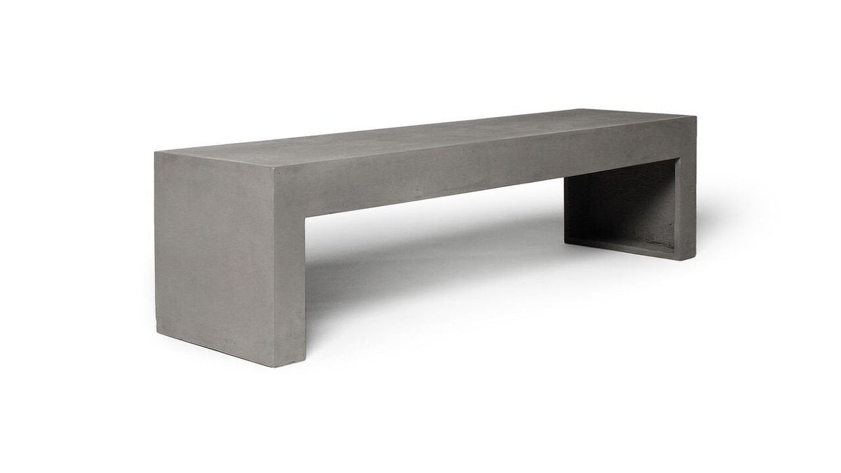Dawn Concrete Bench-Lyon Beton-Contract Furniture Store