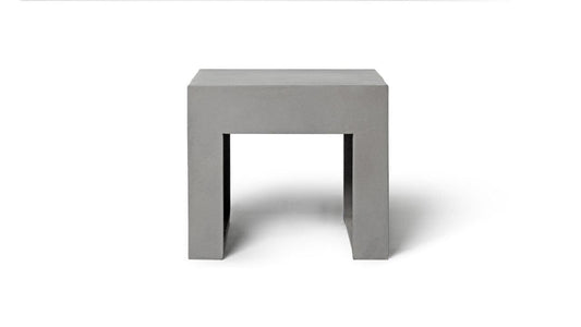 Dawn Concrete Low Stool-Contract Furniture Store for hospitality, leisure & commercial projects