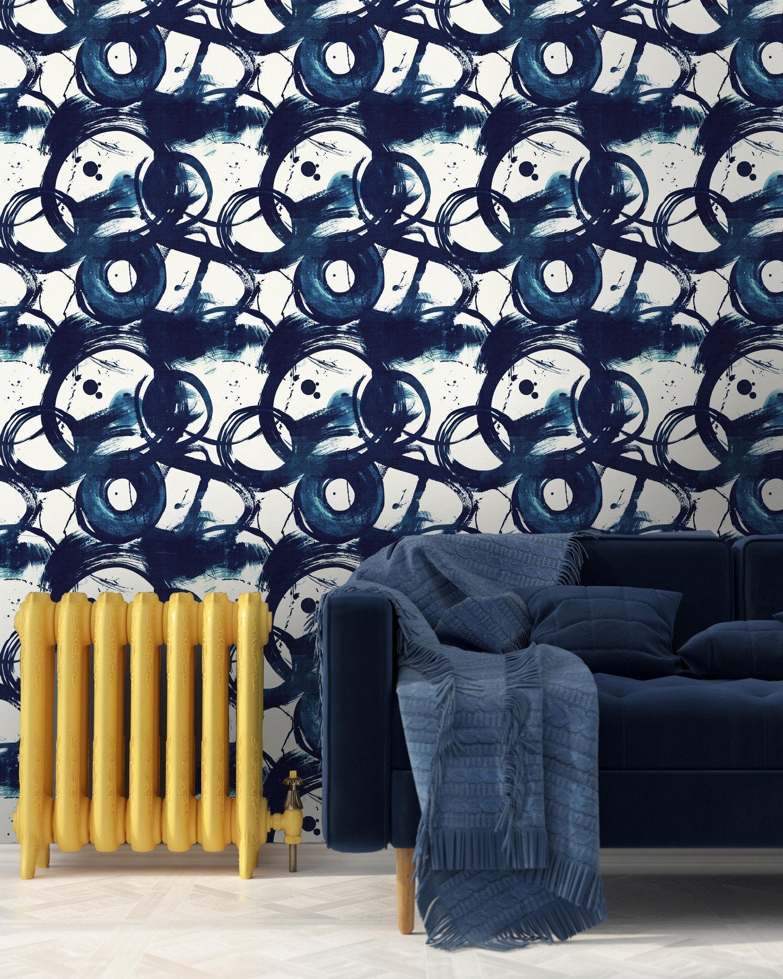 Denim Spirit Wallpaper-Mind The Gap-Contract Furniture Store