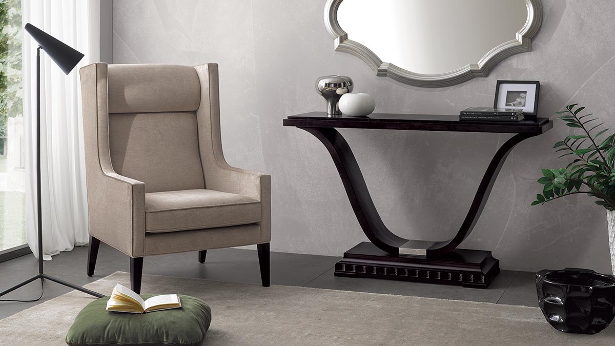 Diletta Wing Armchair-Contract Furniture Store for hospitality, leisure & commercial projects
