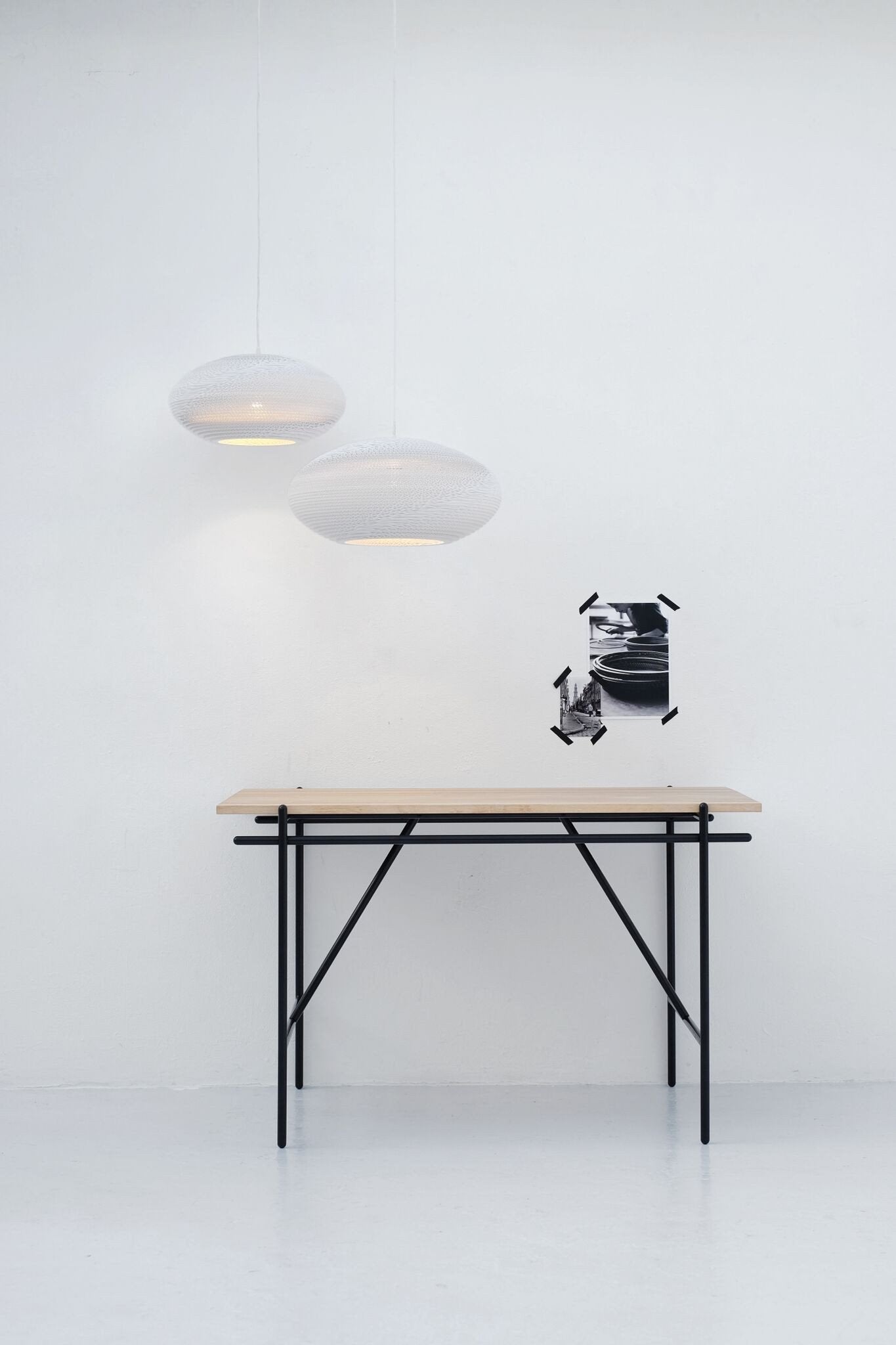 Disc White Pendant Lamp