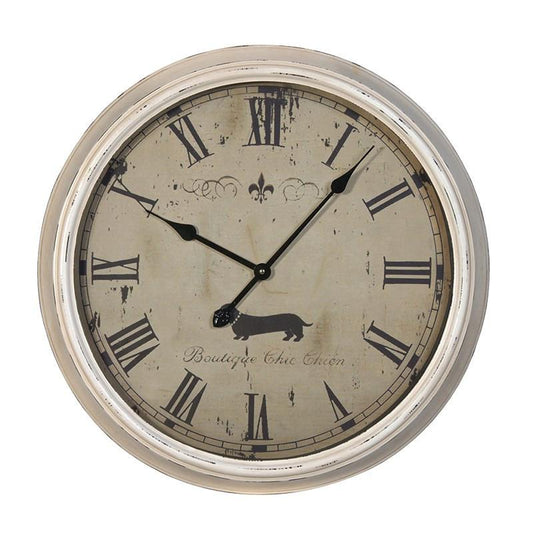 Distressed BCC Wall Clock