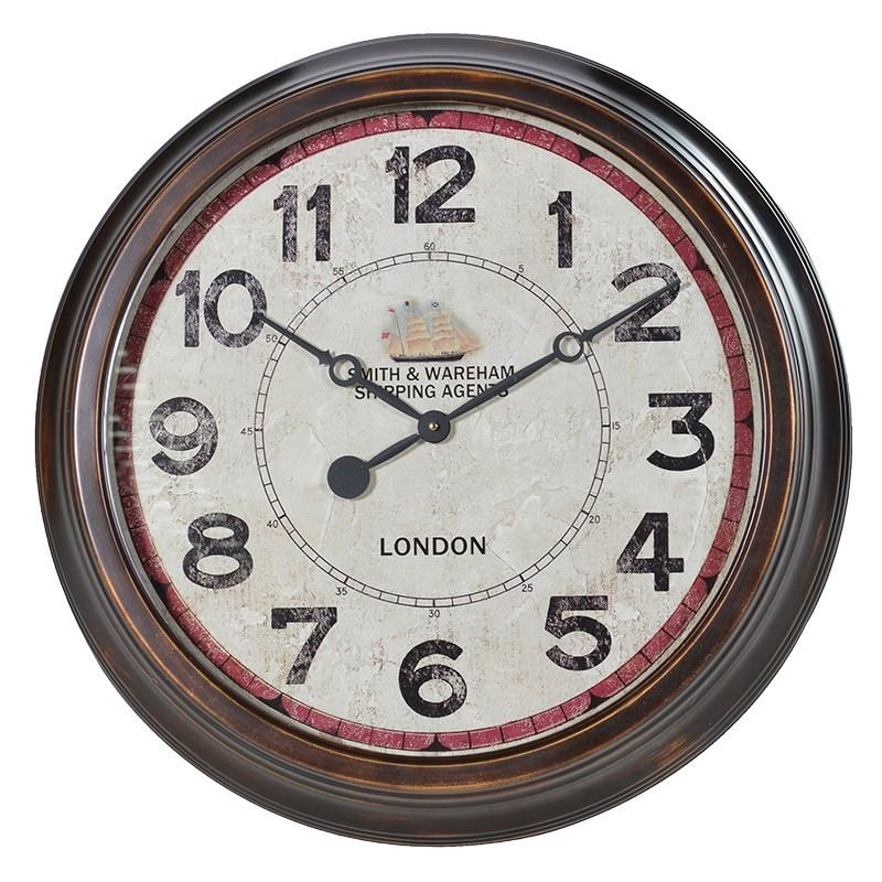 Distressed SW Wall Clock
