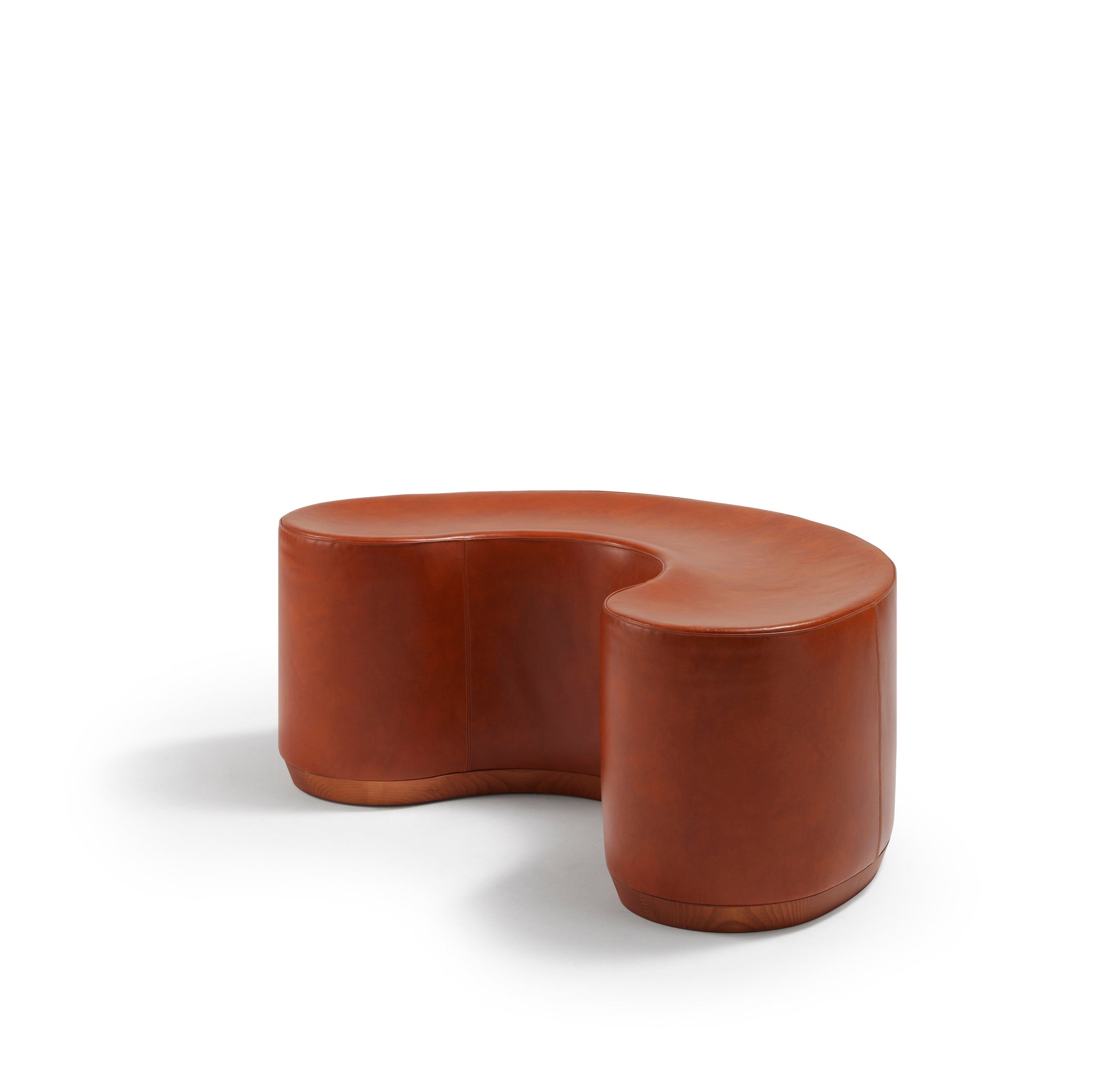 Dividuals C-Shaped Pouf